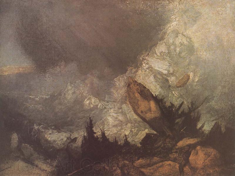 J.M.W. Turner The Fall of an Avalanche in the Grison
